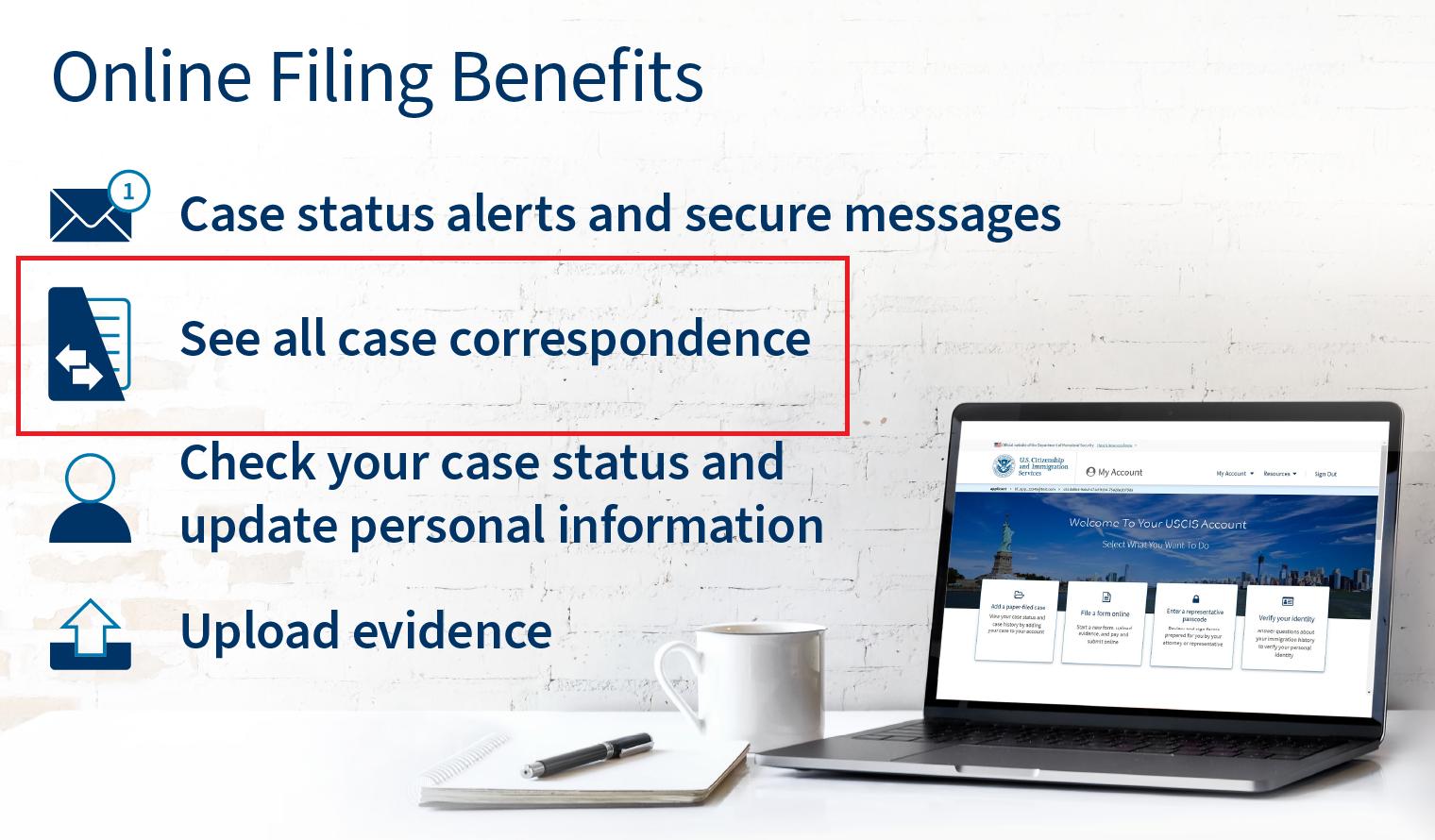 usa Is it possible to receive email notifications when the USCIS send
