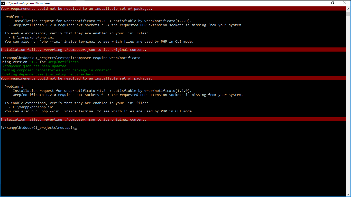 lib Composer Codeigniter Install