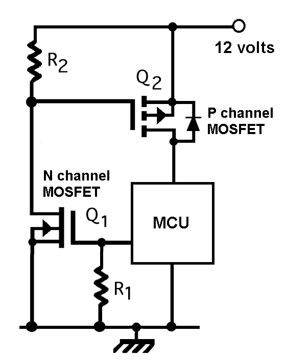 batteries Mosfet battery switch Electrical Engineering Stack Exchange