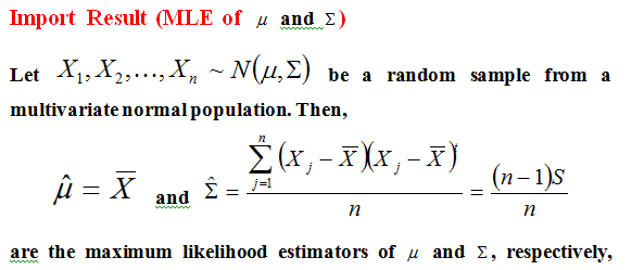 statistics Estimated mean and covariance calculation in matlab using
