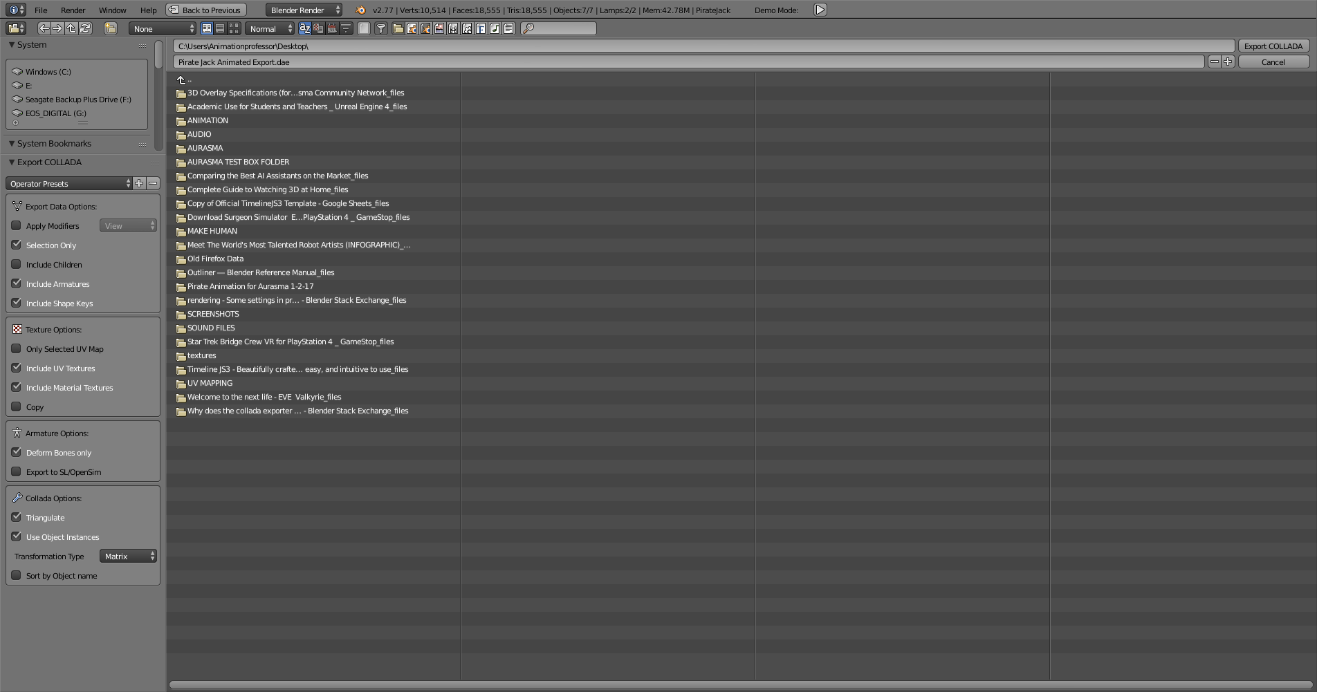 modeling Texture export to dae setting or procedural issues Blender