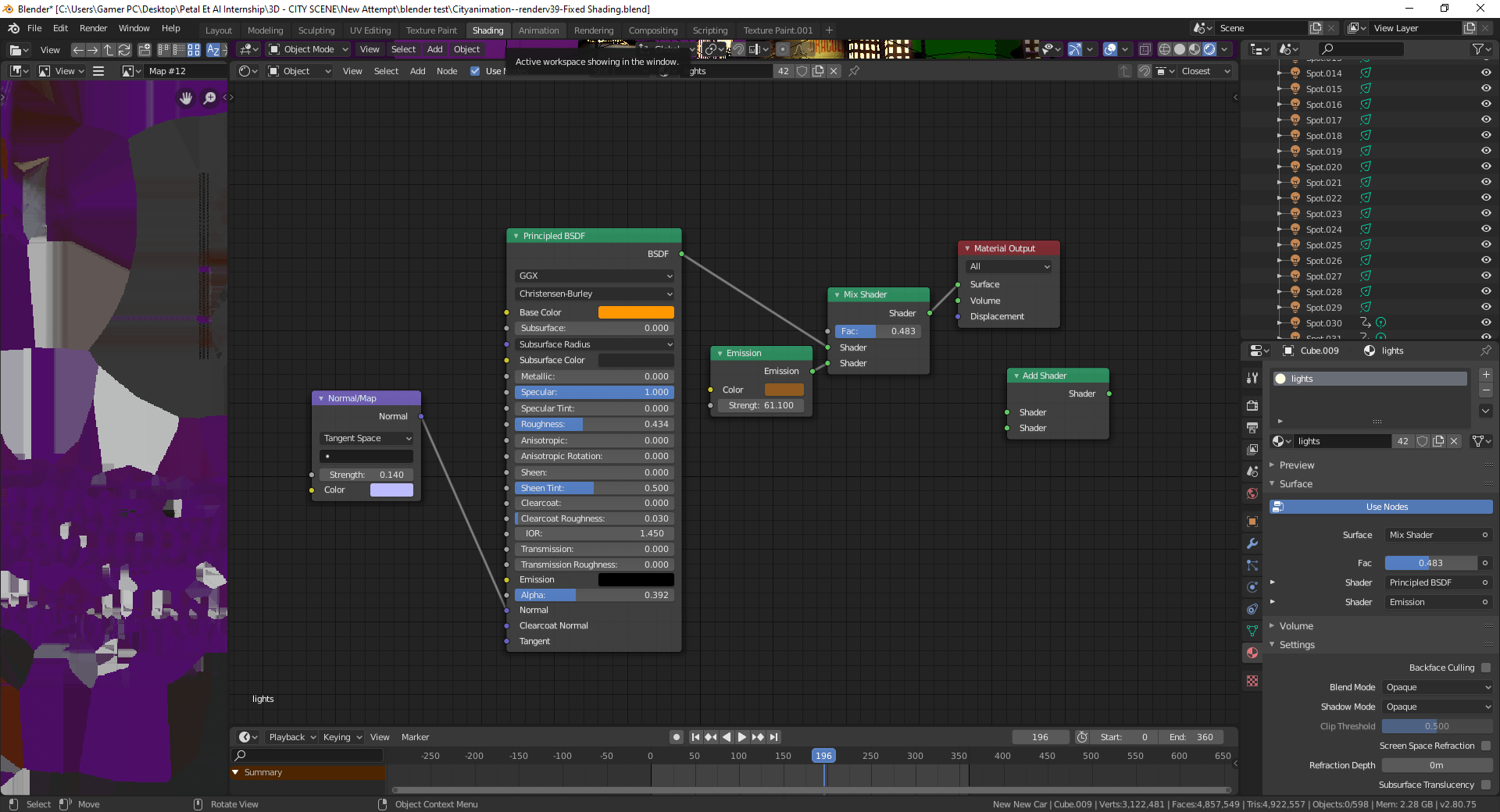 Why do my lights not show up on my render? Blender Stack Exchange