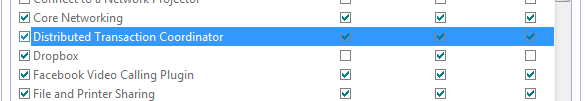 [SOLVED] => MVC 3 The MSDTC transaction manager was unable to...