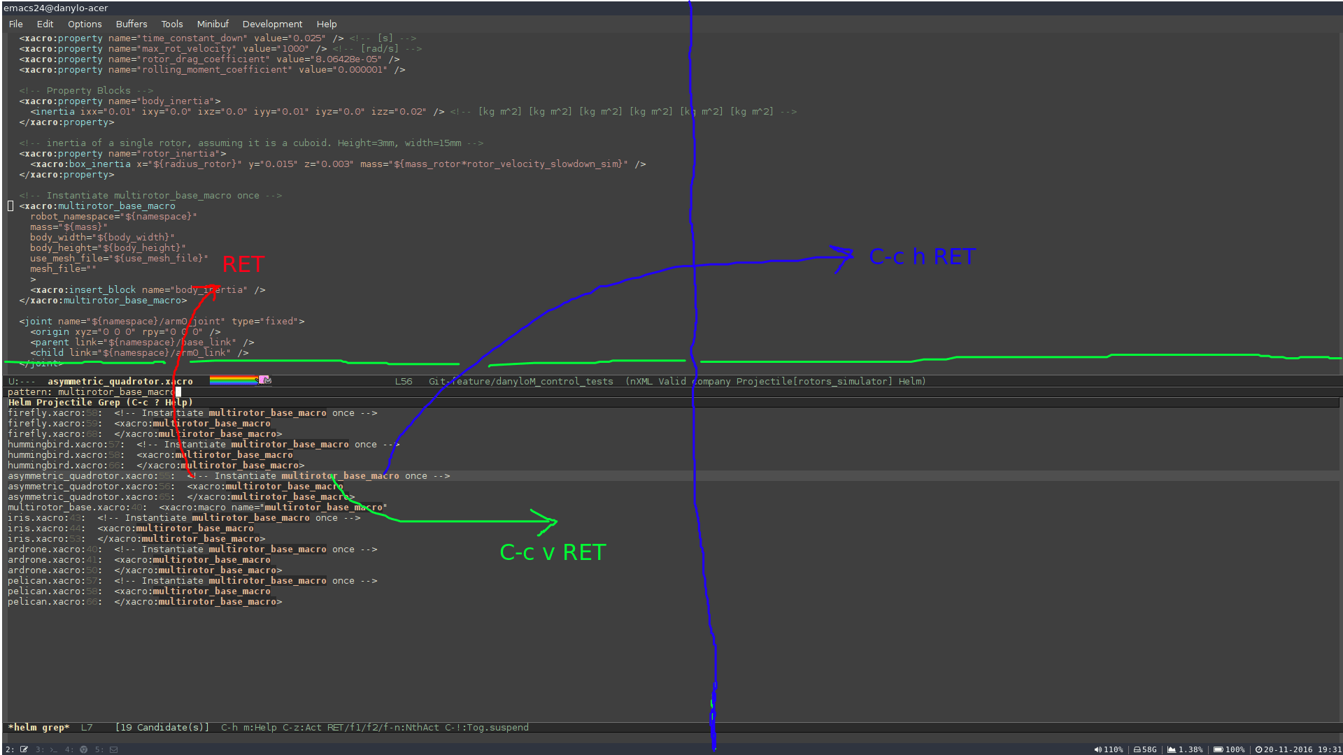 Open helm search result in a new window? Emacs Stack Exchange