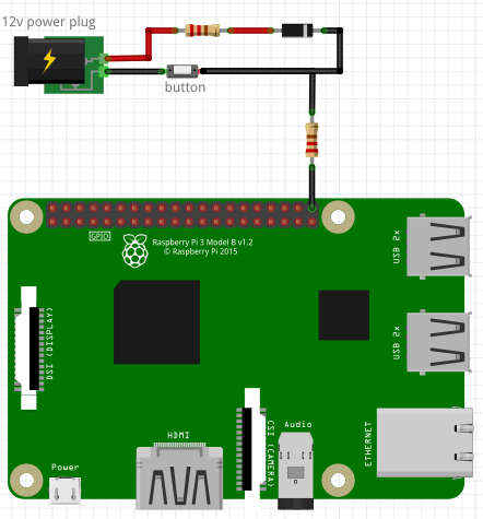 power supply - How can I use a GPIO input pin for a 12v circuit