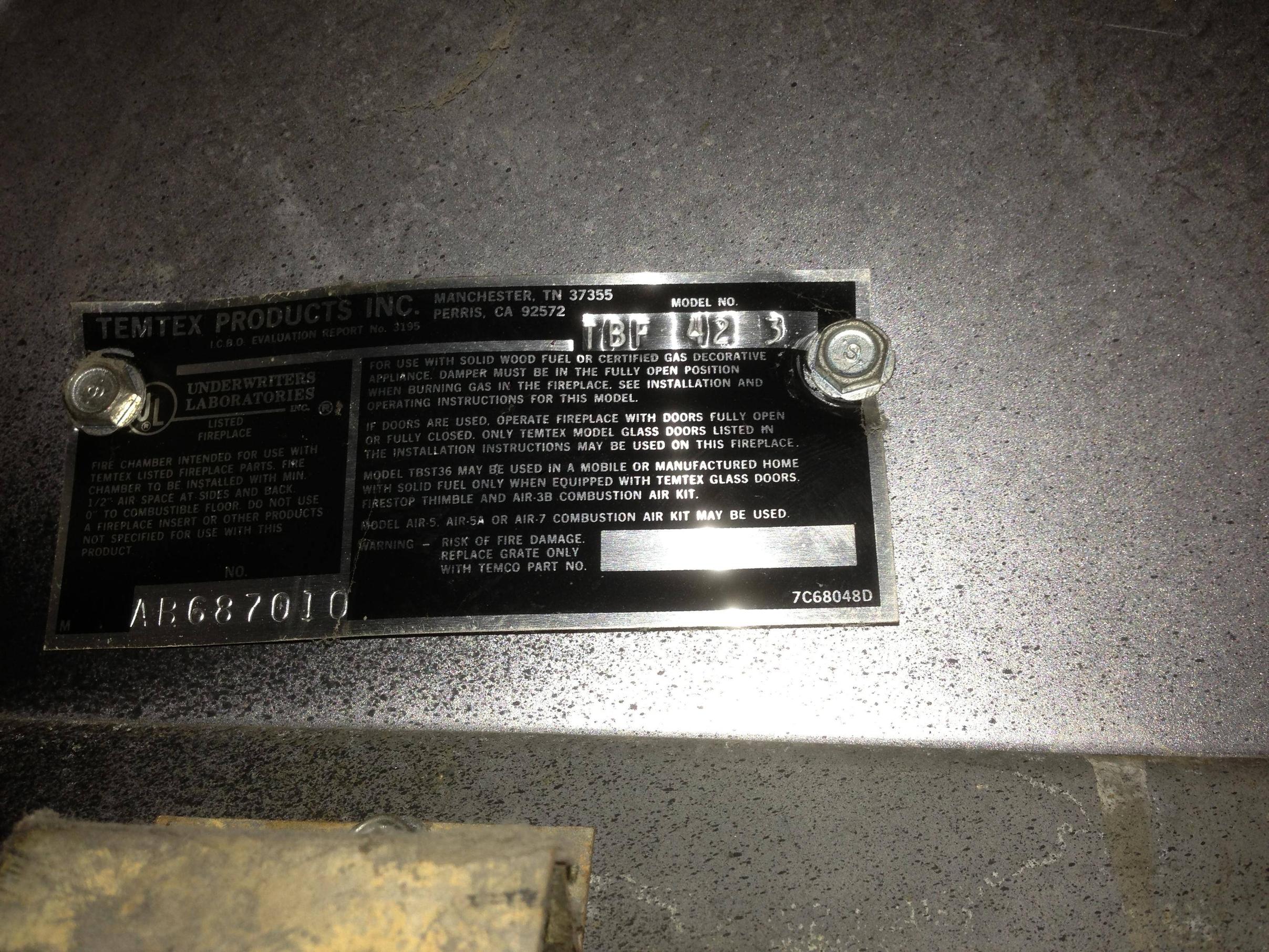 Temco Fireplace Doors Replacement Fireplace Guide by Linda