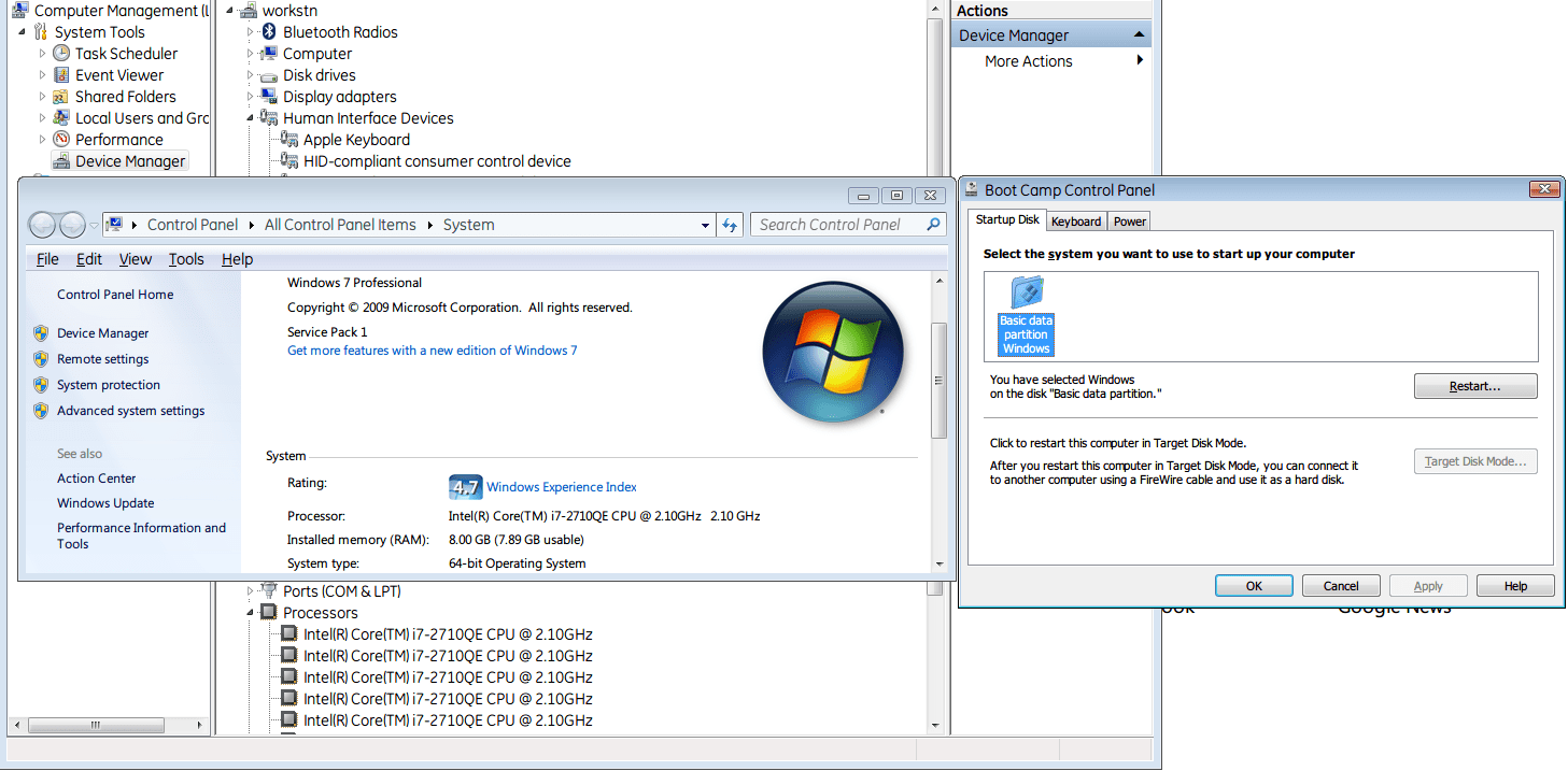 Apple Wireless (aluminium) Keyboard on Windows Super User