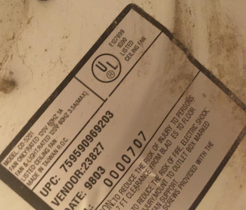 electrical - Is this ceiling fan going to fall and cut off my head