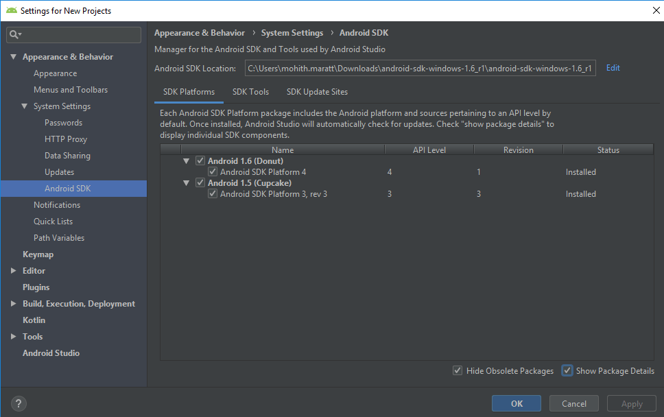 How To Set Environment Variable For Android Sdk Youtube