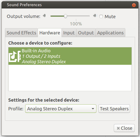 Headset microphone not working on Ubuntu 20.04 ubuntu