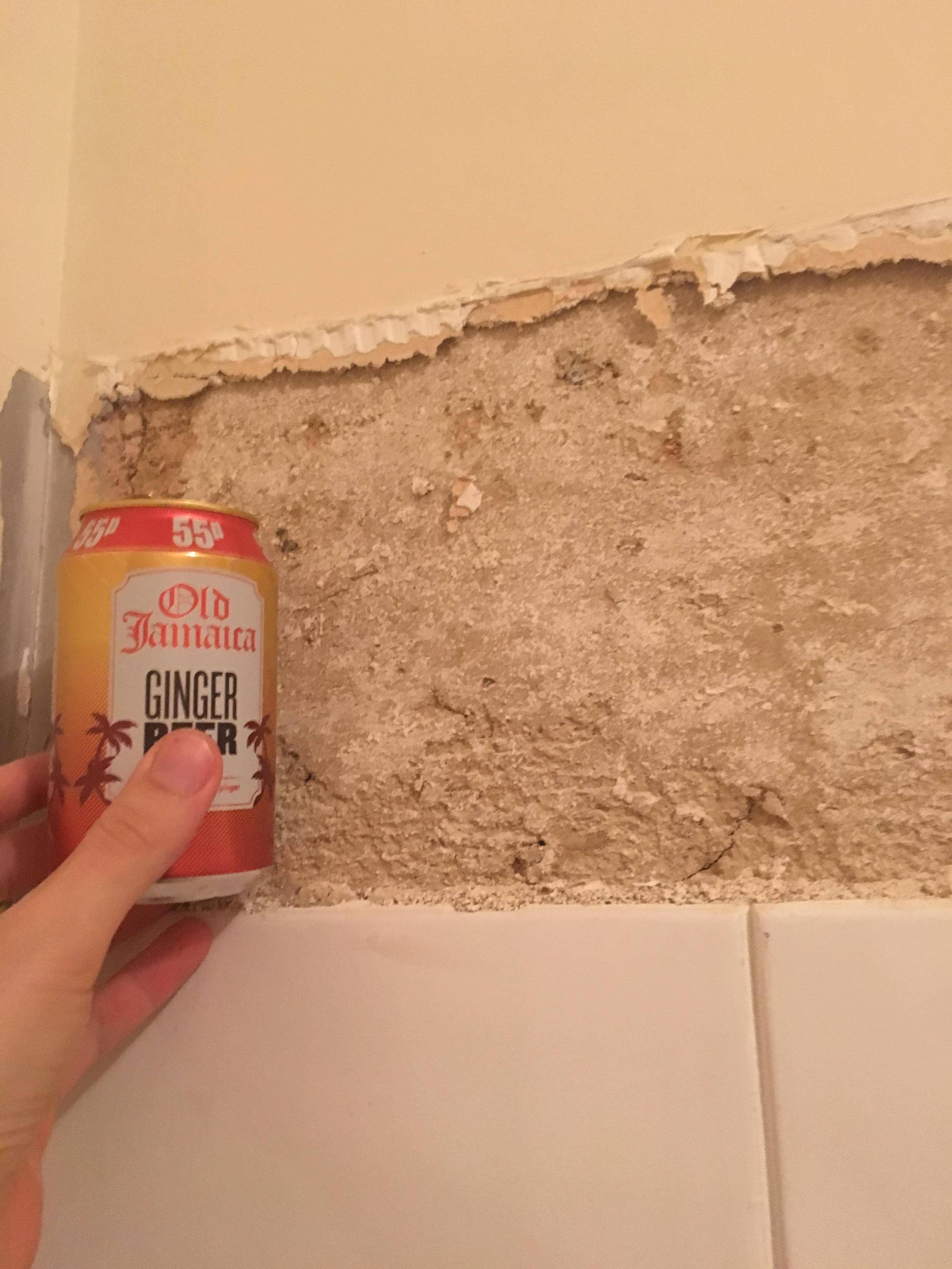 bathroom Removed tiles... what's underneath and how to proceed