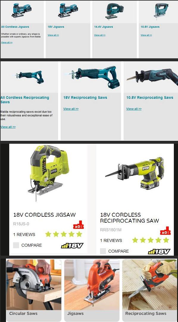 tools What is the difference between a sabre saw and a jig saw