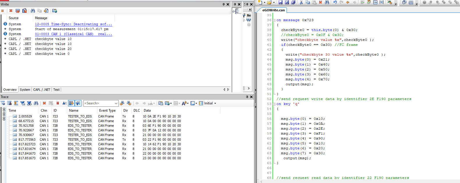 如何用CAPL程序编写8字节以上数据的2eSID接收ISOTP多帧UDS 问答 腾讯云开发者社区腾讯云