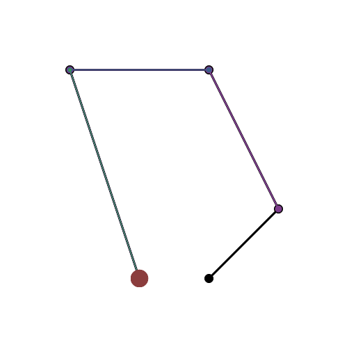 popularity contest Animated drawing of a Bézier curve