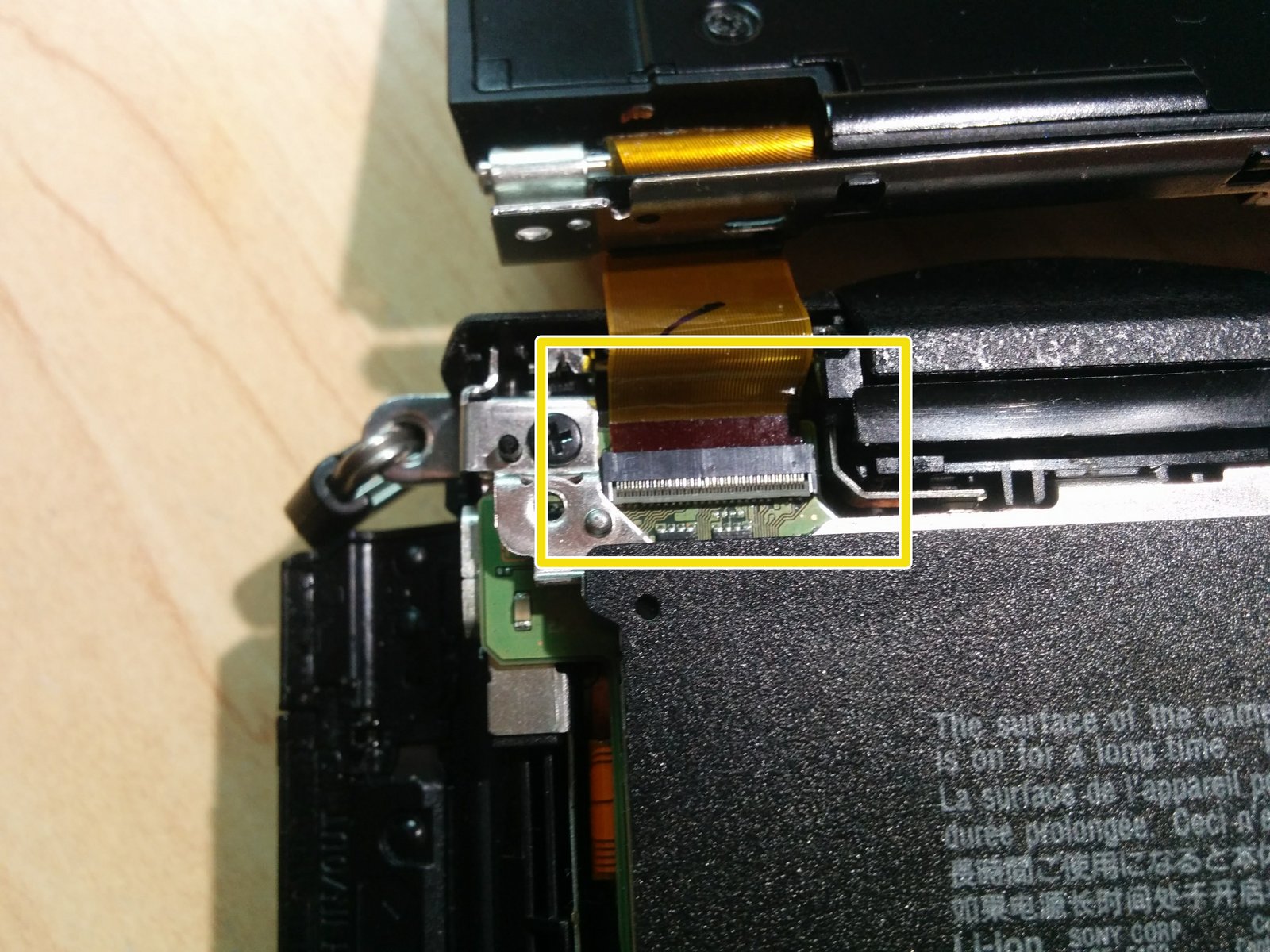 ribbon cable How to properly unlock an FFC connector? Electrical