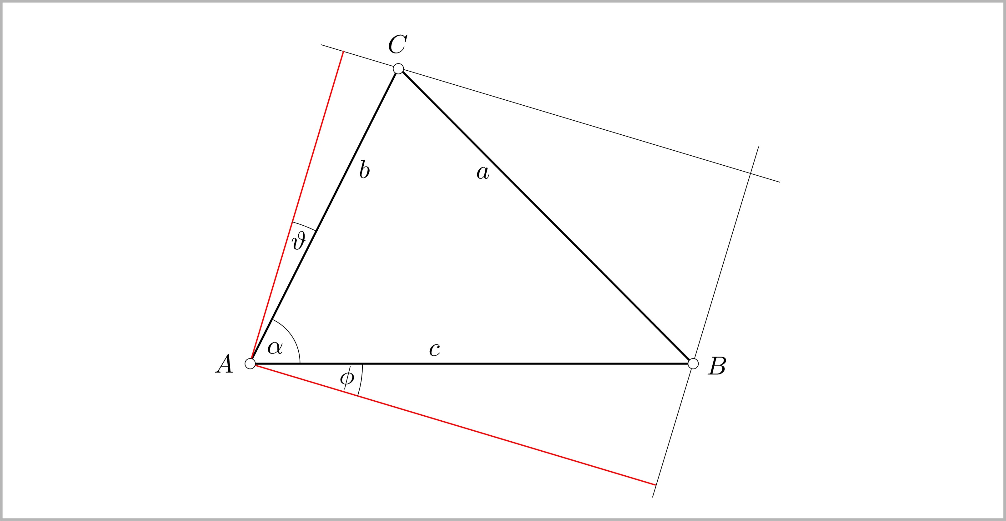 [Math] Minimalarea rectangle, bounding (covering) an acute triangle