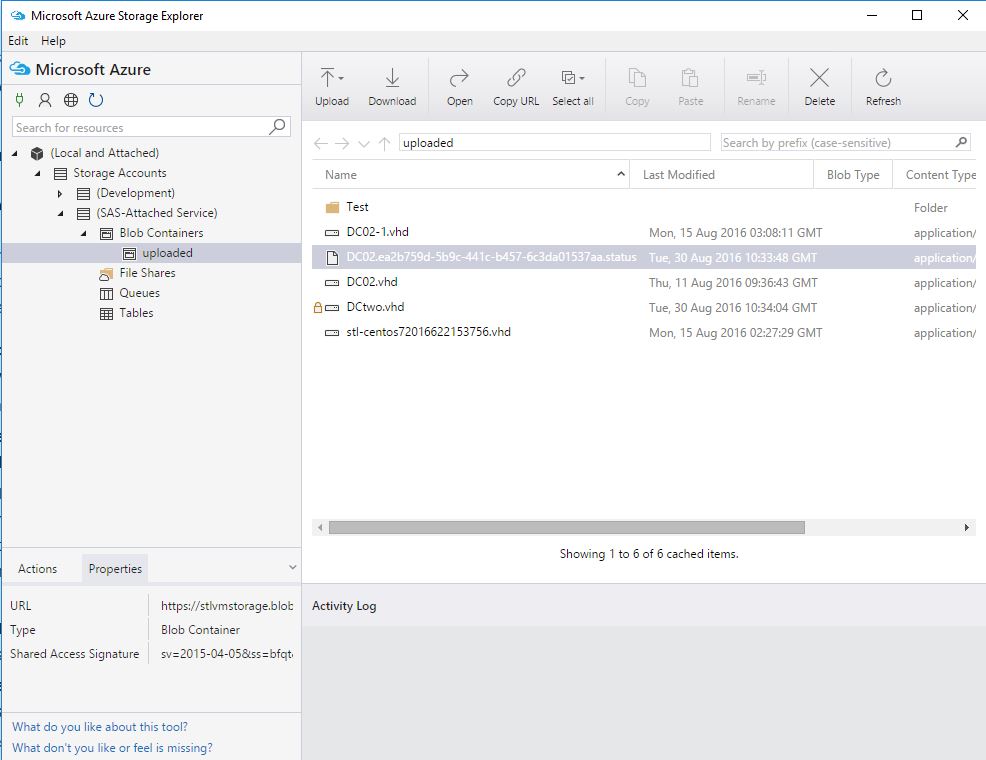 Azure Shared Access Signature At a Folder Level Super User