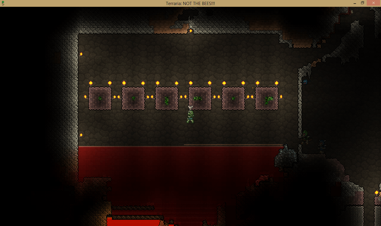 terraria How can I speed up chlorophyte growth? Arqade