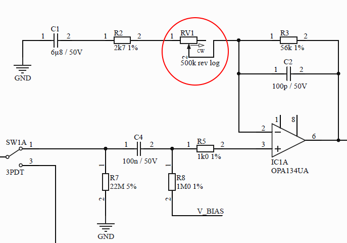 Schaltzeichen Potentiometer