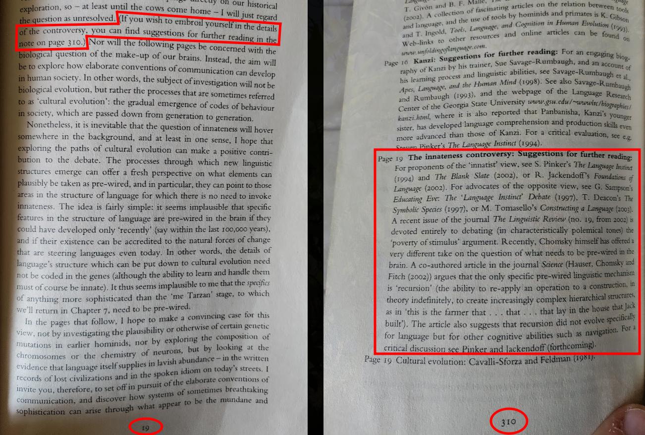 endnotes Notes at the end of the book/document what is the modern