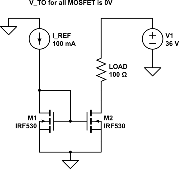 Limitations of MOSFETpair Current Mirrors Electrical Engineering
