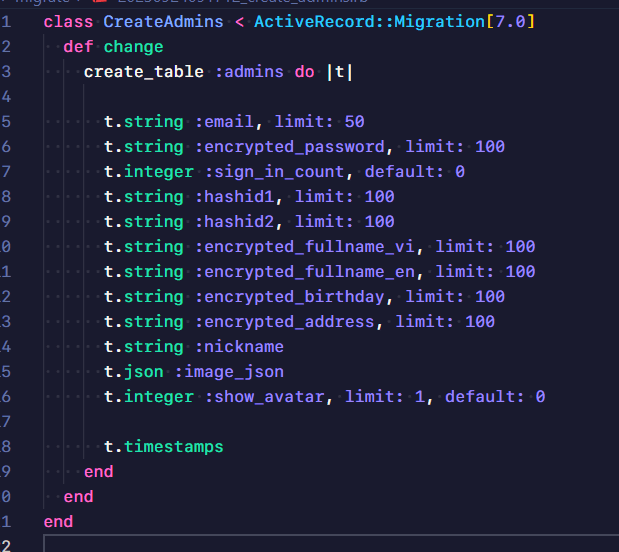 ruby Cannot create database by using rails migration Stack Overflow
