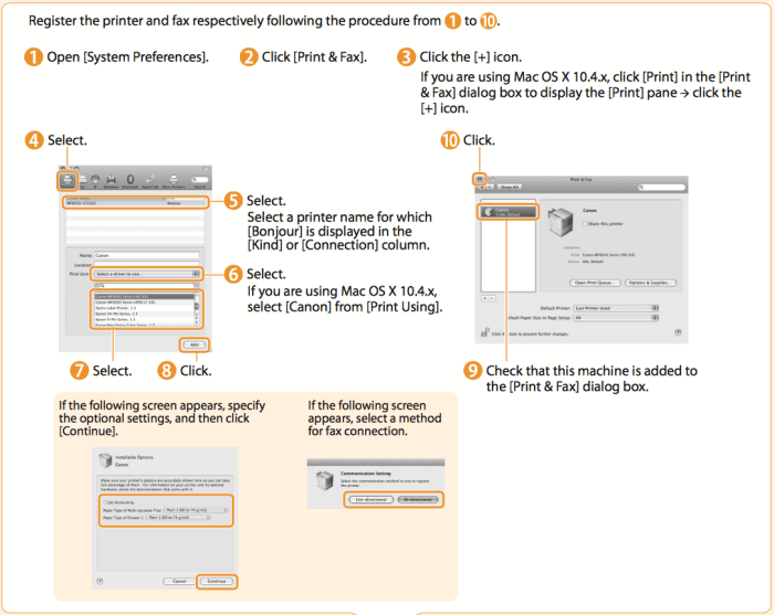 Macos - How to add Canon printer that works on Windows machines? - Ask ...