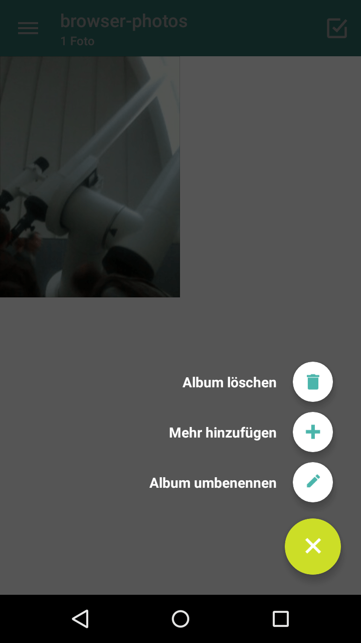 add on - Android: Option menu like on Motorola Gallery app? - Stack