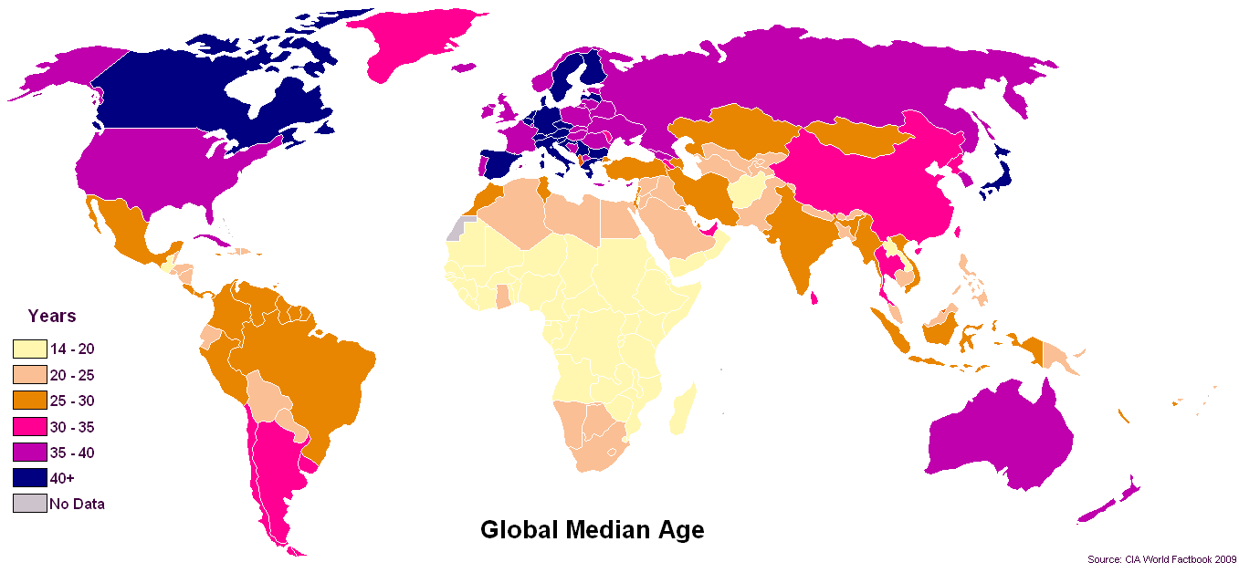 Why is median age a better statistic than mean age? Cross Validated