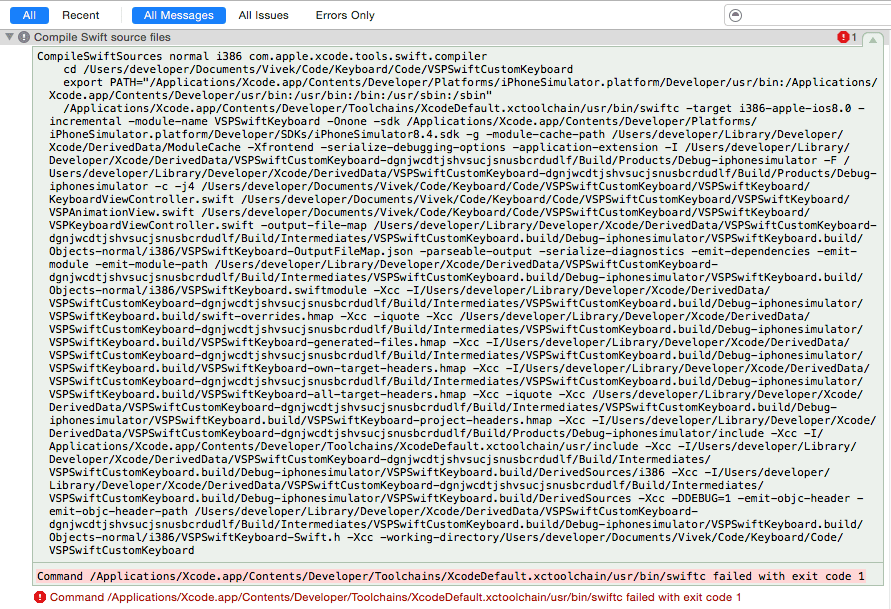 ios Error Command /Applications/Xcode.app/Contents/Developer