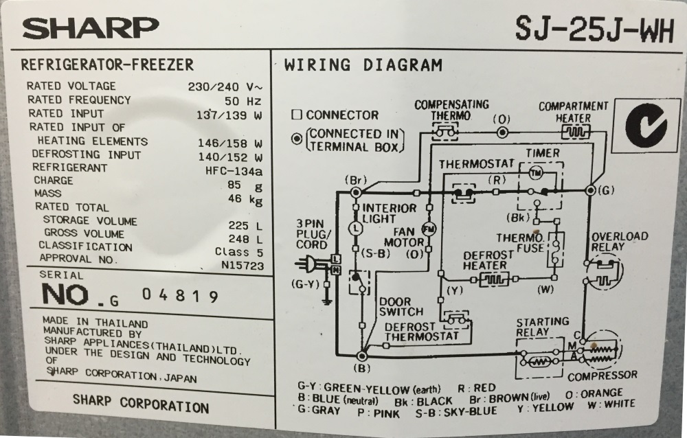 refrigerator - Understanding fridge wiring diagram - Home Improvement