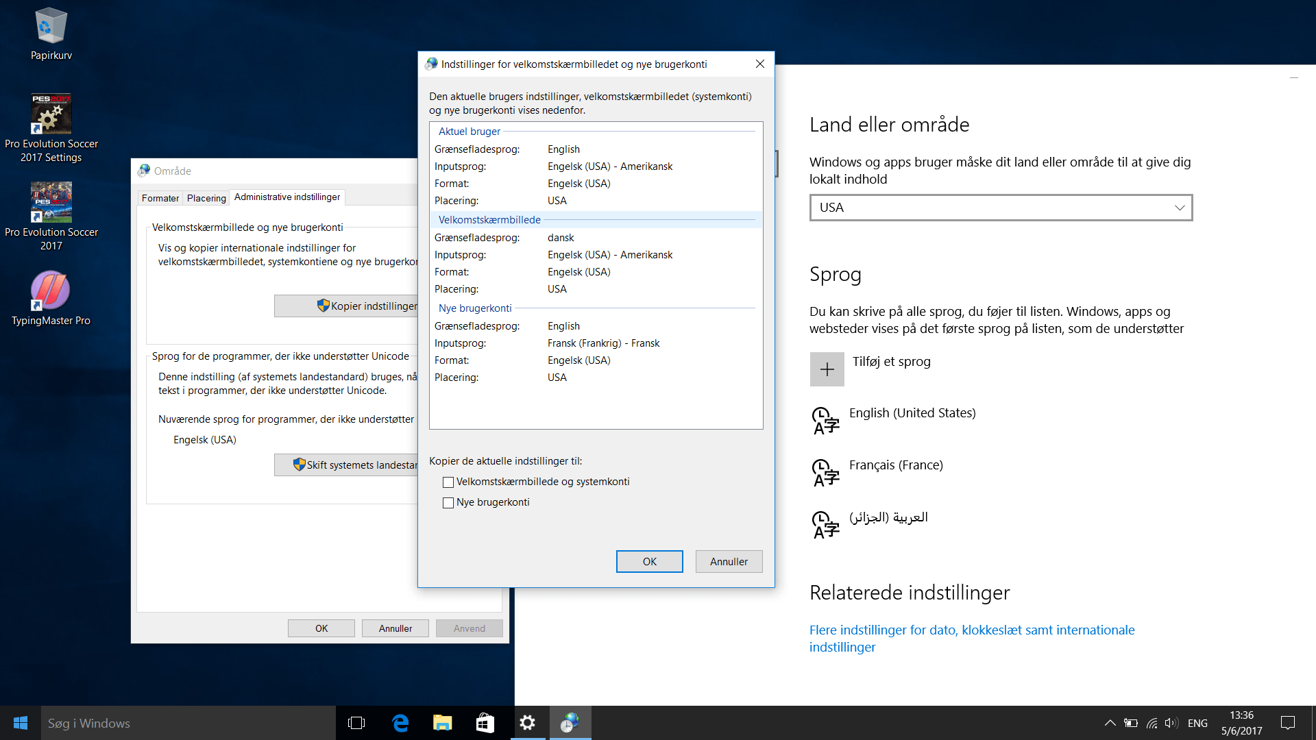 windows10 No se puede cambiar el idioma de la pantalla en