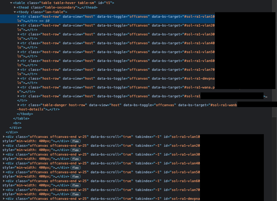 javascript Bootstrap 5 offcanvas error Uncaught TypeError Cannot