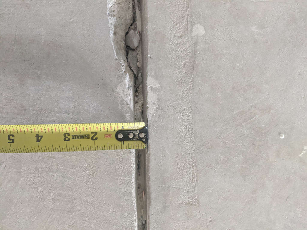 flooring Do I need to "fill in" concrete control joints before