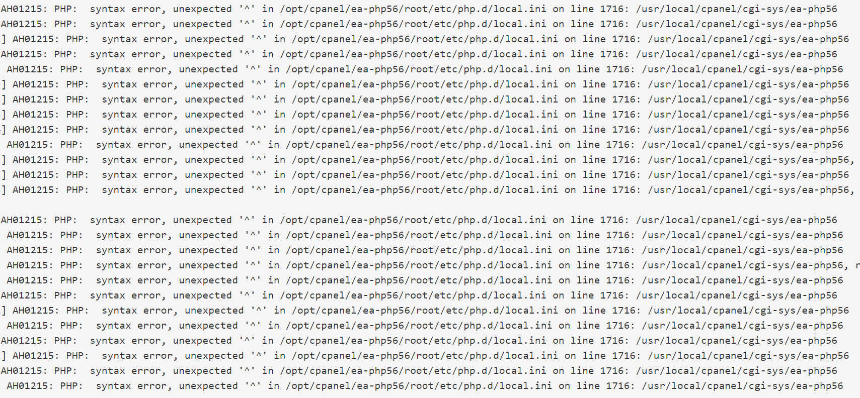 apache/php error log filling up regarding default values Stack Overflow