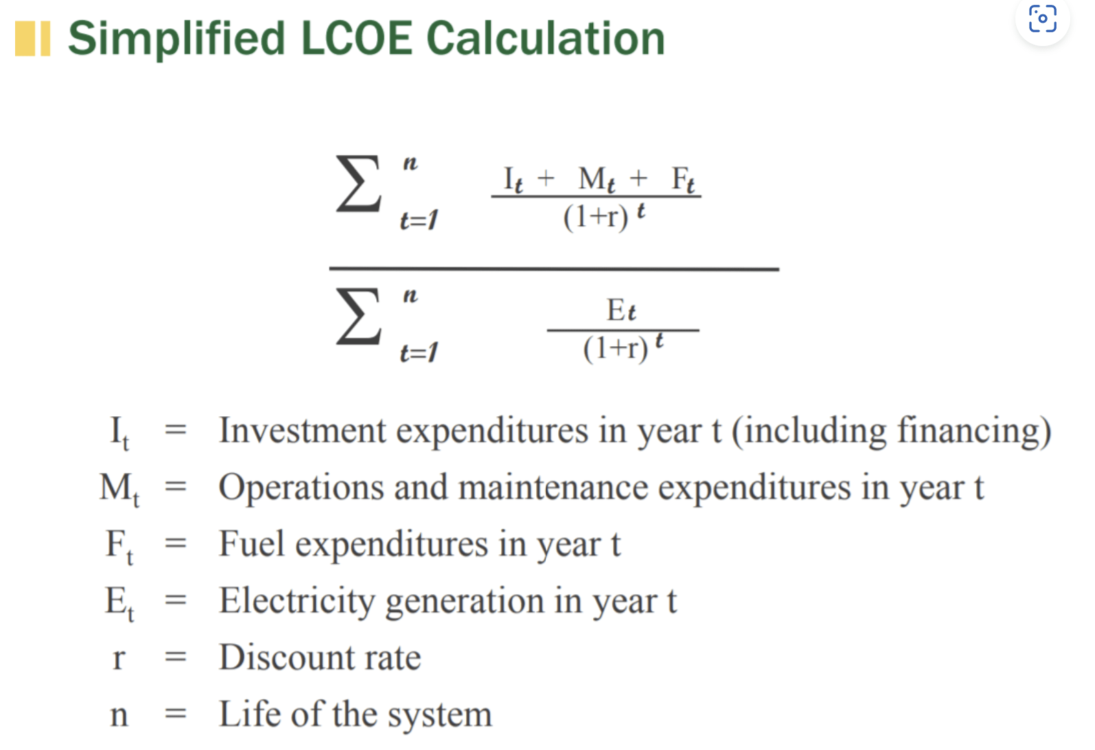 time series Does discount rate and cost of capital mean the same