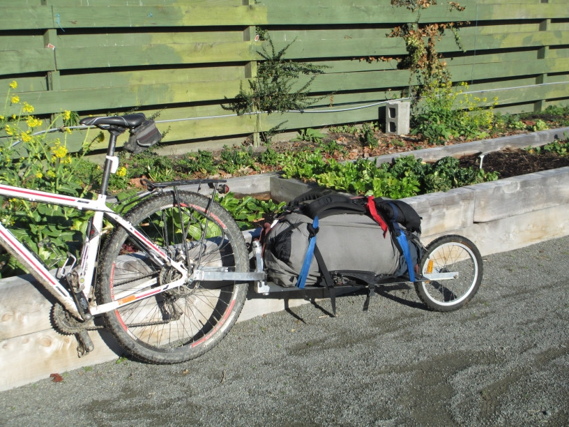 long distance Best way to mount a big backpack to rack? Bicycles