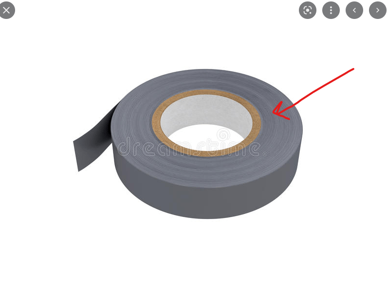 modeling How to make circular material for winding tape Blender
