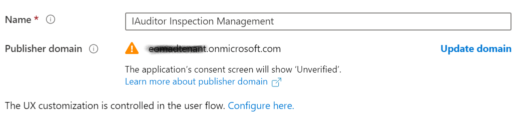 c Azure App Registration Change Homepage Url Stack Overflow