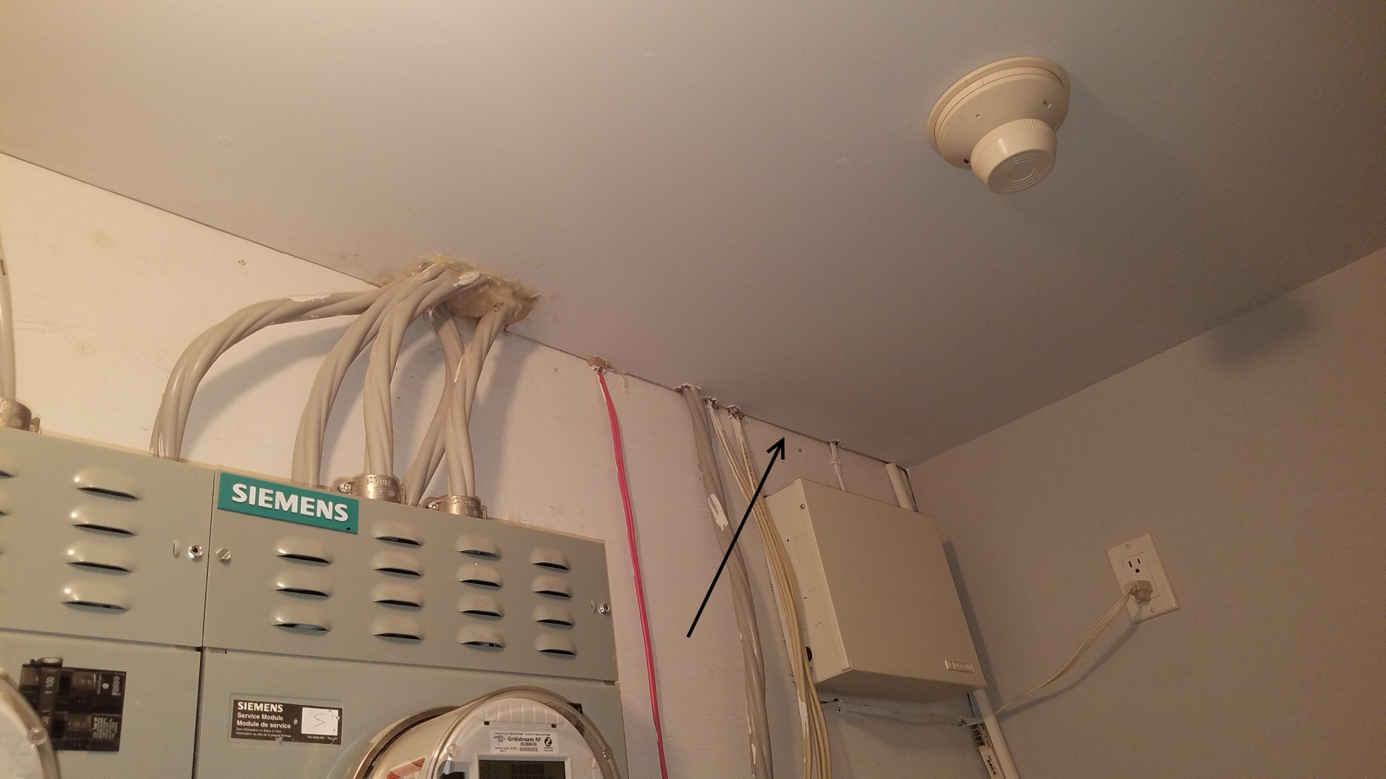 drain waste vent Not finished walls in electrical room Home