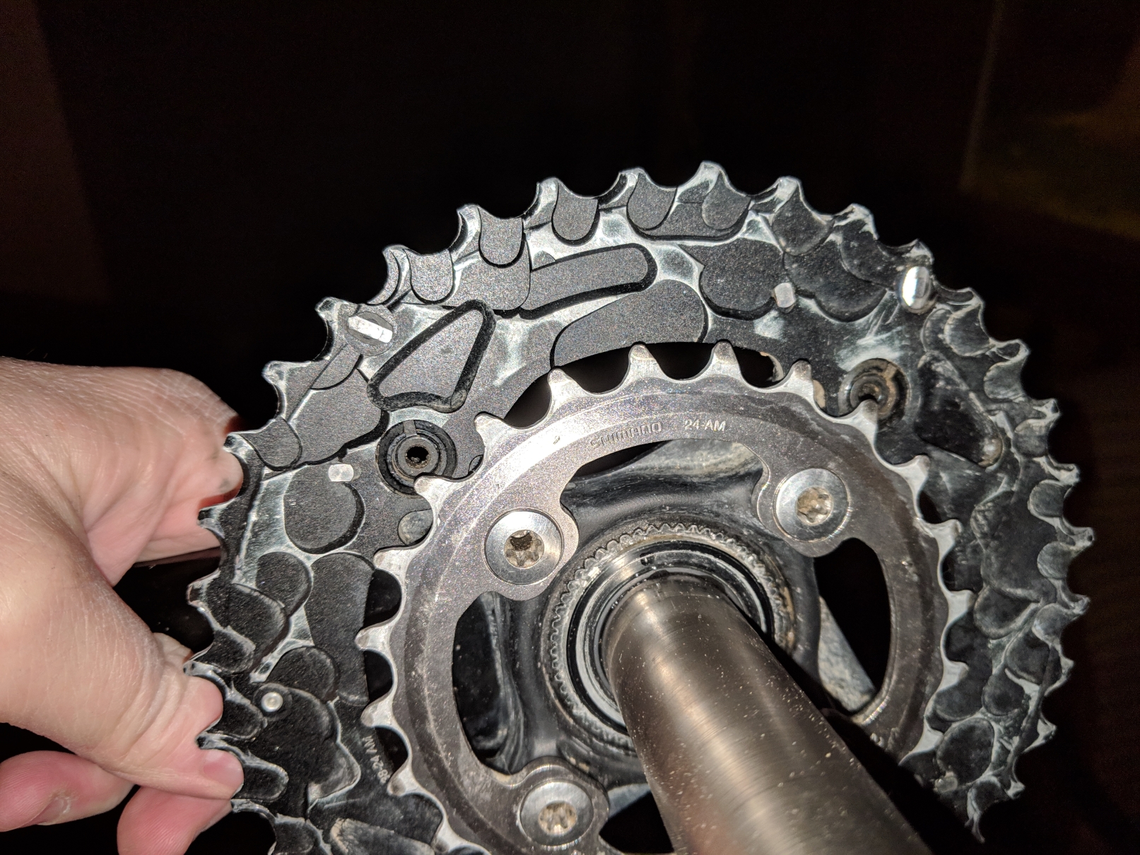 shimano What is an equivalent or compatible chainring for this Deore