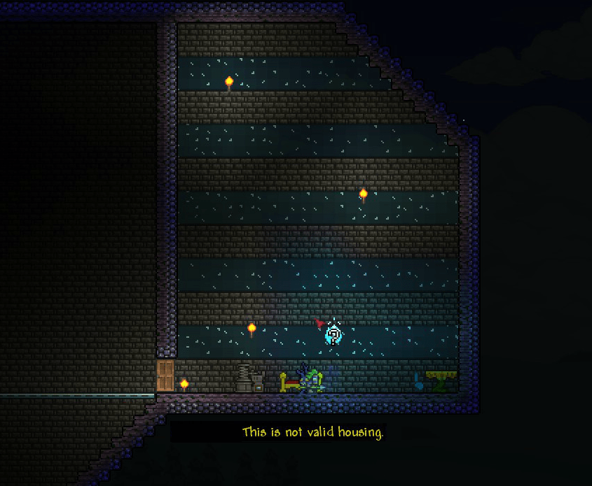 Terraria Why is the housing not valid? Love & Improve Life