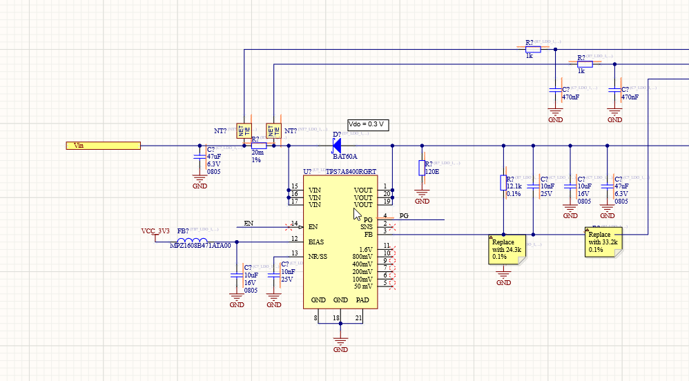 Electronic LDO quality with current measurement shunt Valuable Tech