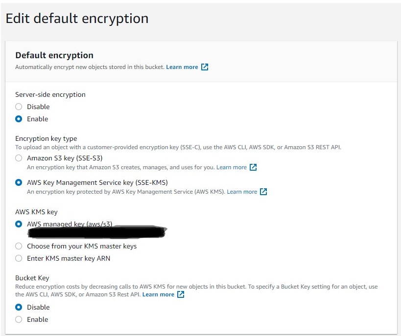 node.js AWS Can not download file from SSEKMS encrypted bucket