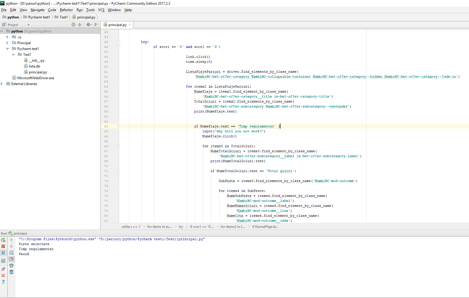 Comparing Strings In Python Reverin