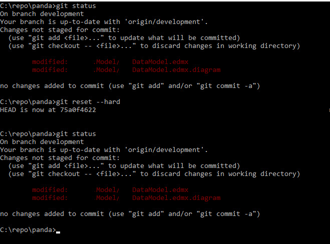 github Git unable to discard local changes Stack Overflow