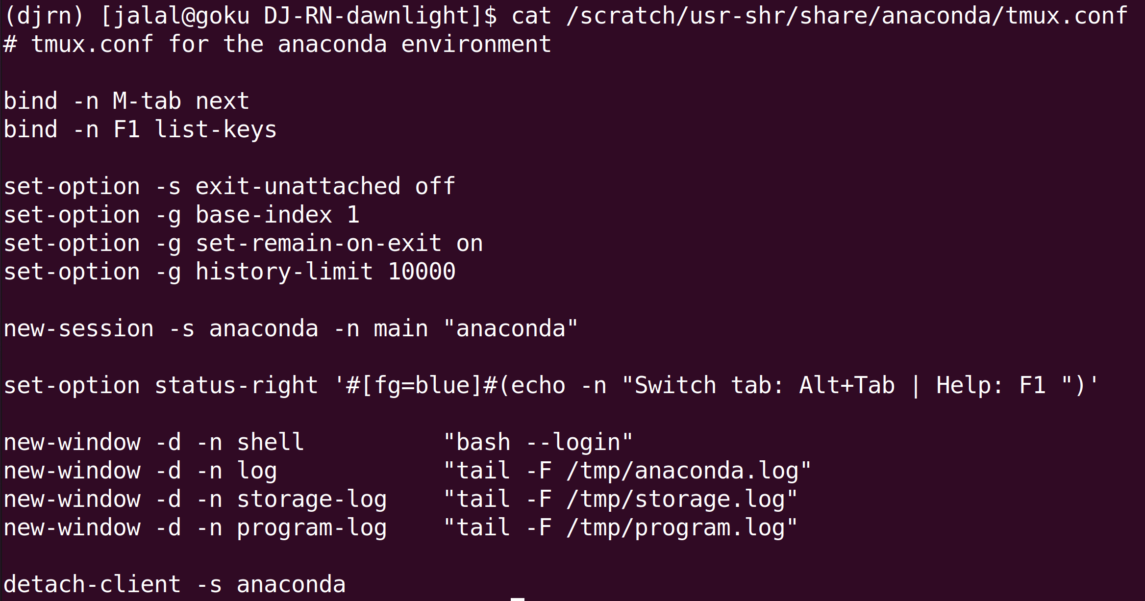 Cannot copy text in tmux mode in CentOS 7 Super User