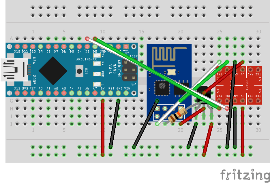 Arduino Nano Vs Esp8266