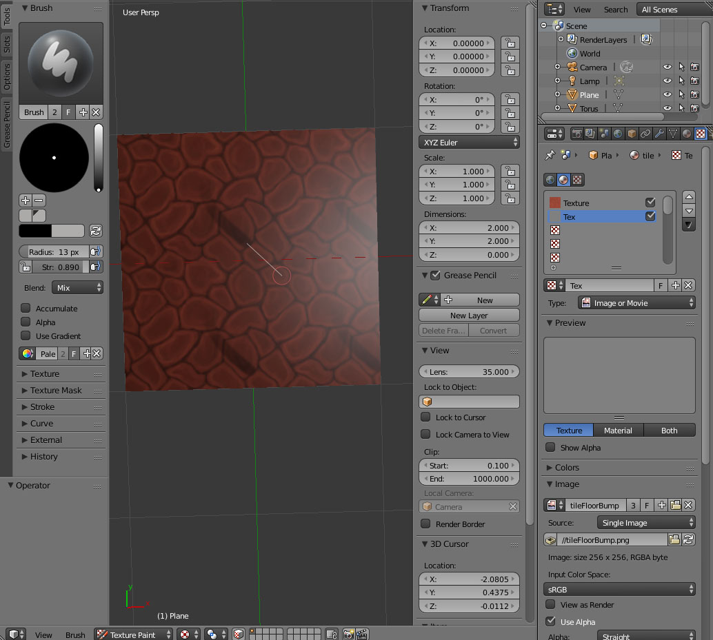 How to turn off texture painting mode where your brush cursor lags