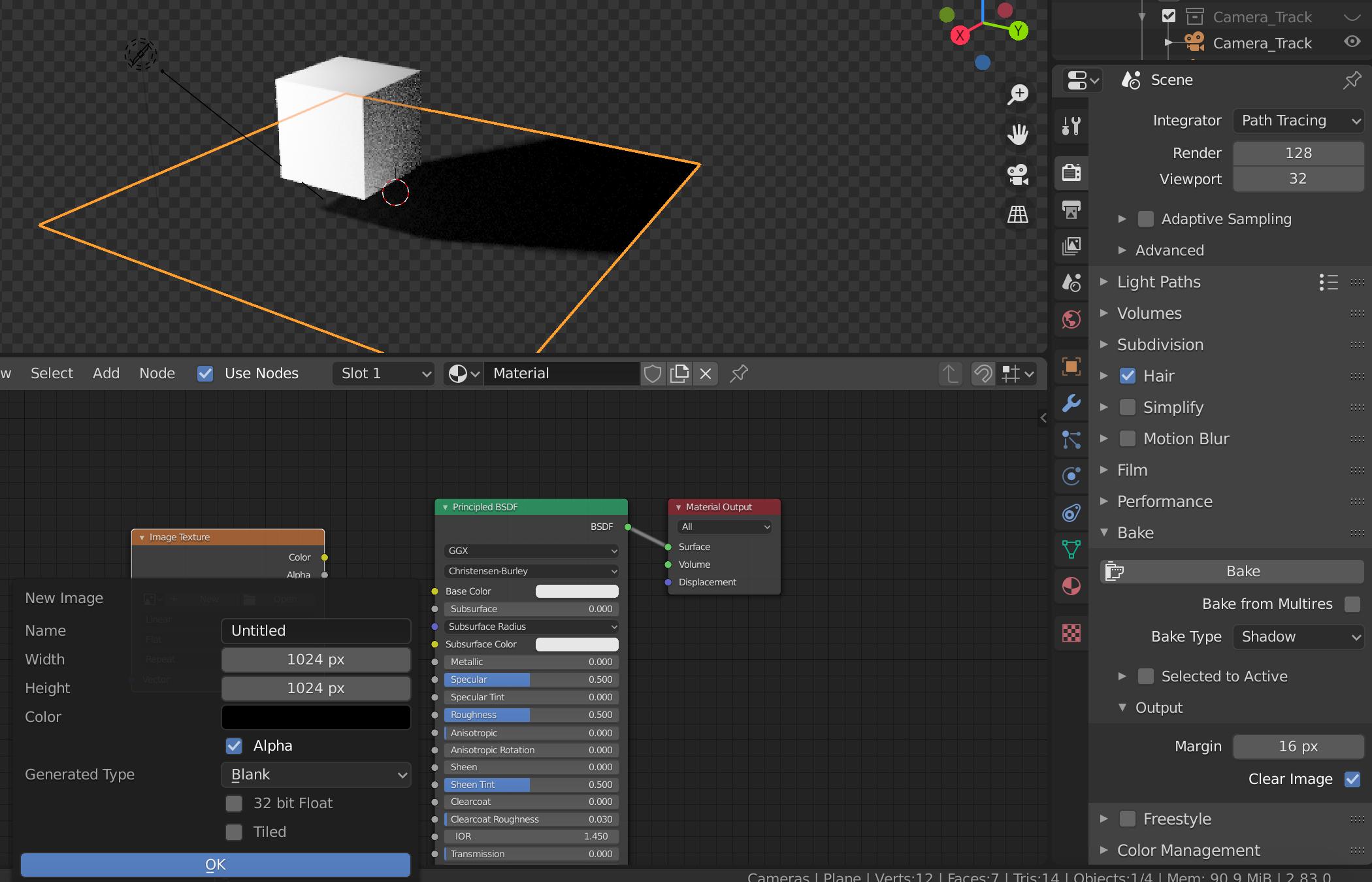 shadowcatcher How to save shadow catcher image as png? Blender